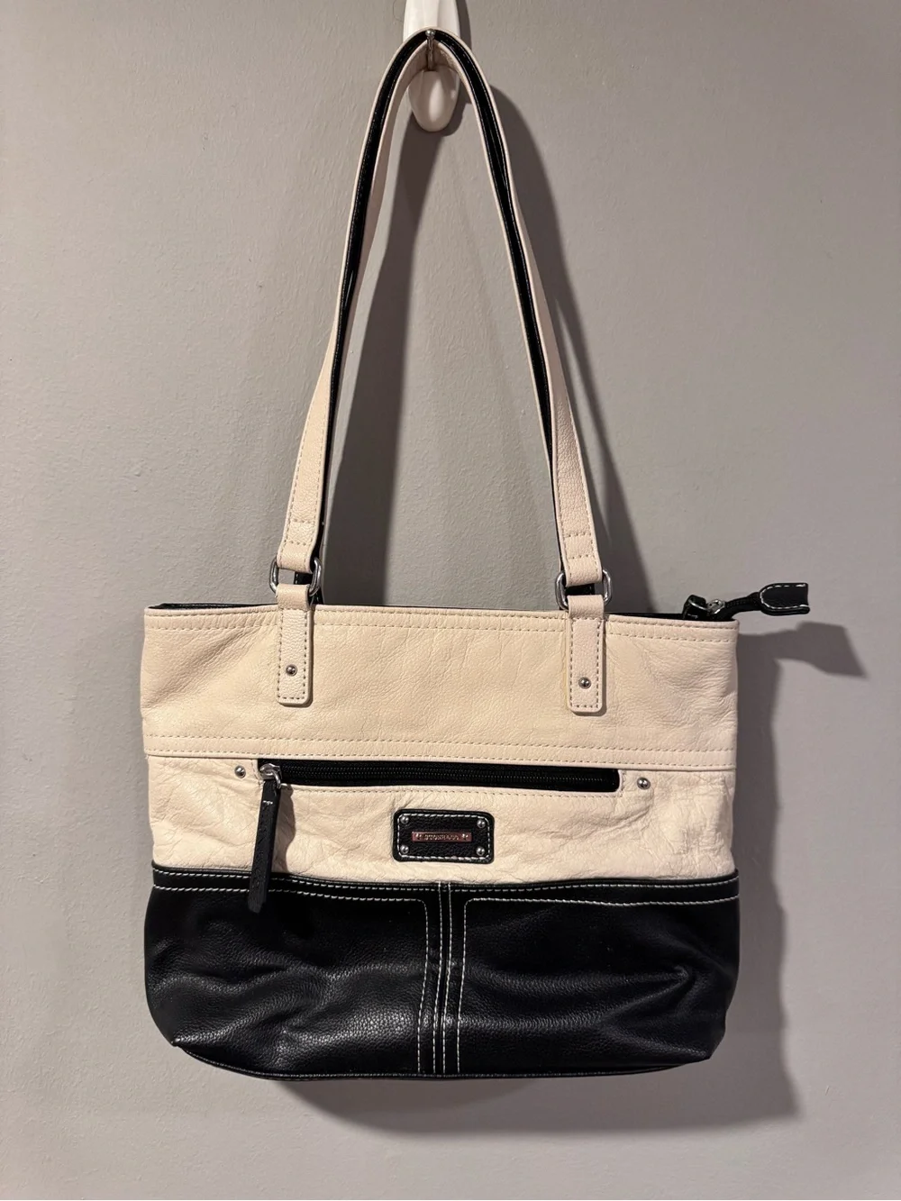 Stone & Co. Donna Tote Bag Purse with Outer Pocket